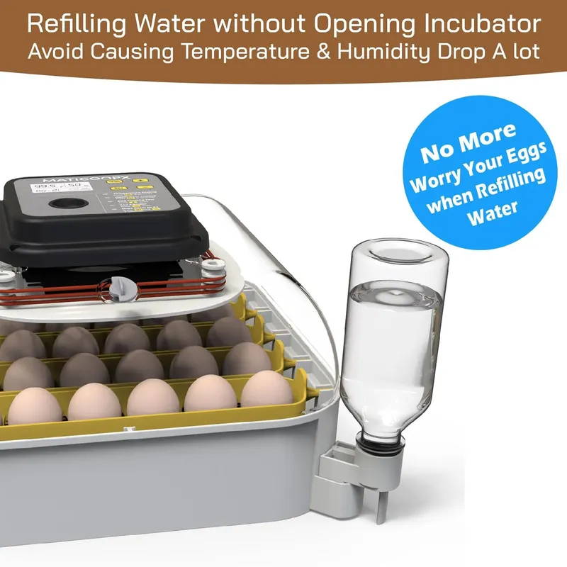 MATICOOPX Incubator with Humidity Display
